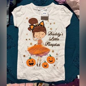 Outfit: Carter's Girls Skinny Jeans‎ & Beautees New Tshirt